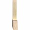 Ekena Millwork Portland Rough Sawn Timber Gable Bracket, Douglas Fir, 48"W x 14"H x 2"D x 4"F, 7/12 Pitch GBW048X14X0204POR00RDF - alternate 4